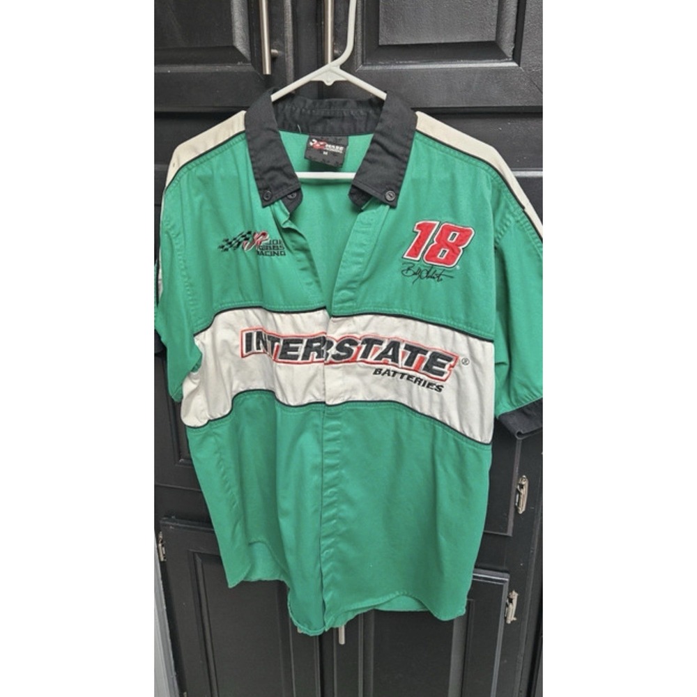Vintage Nascar Bobby Labonte Chase Authentics Shirt Size M 18 NASCAR Racing/Read